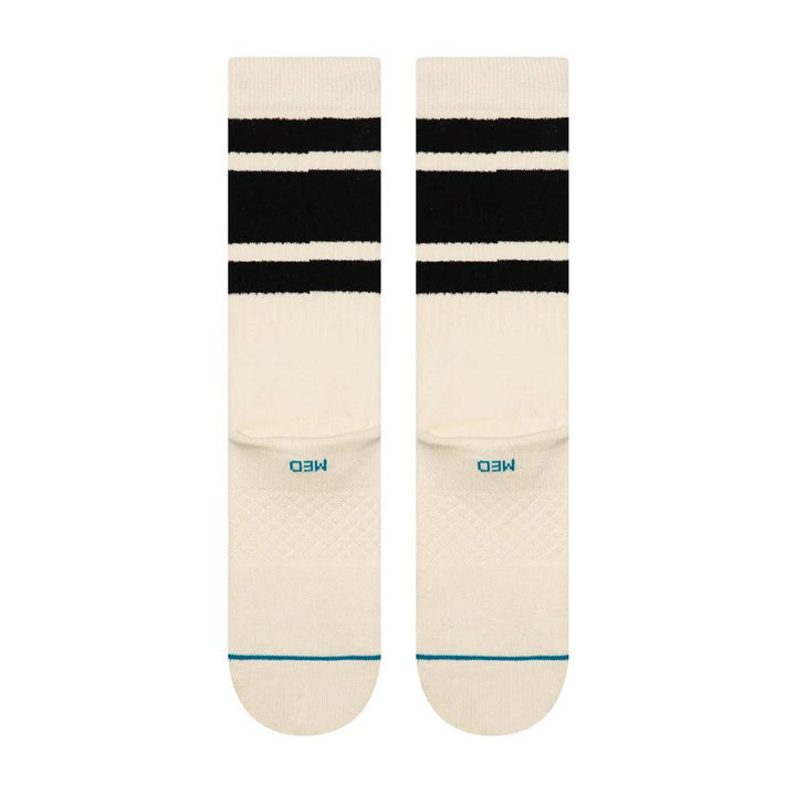 Stance Boyd Cozy Crew Socks - Black White - Large