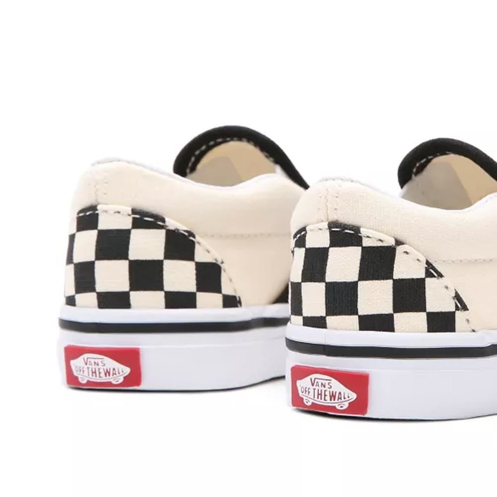 Vans Toddler Slip-On Shoes (1-4 Years) Checkerboard Black/White
