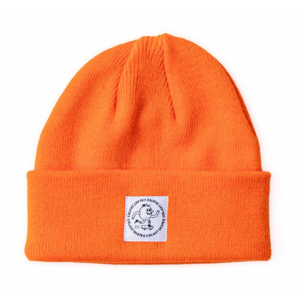 Blast Round Logo Beanie - Orange