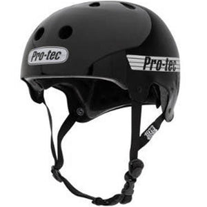 Pro-Tec Casco de la vieja escuela - Gloss Negro