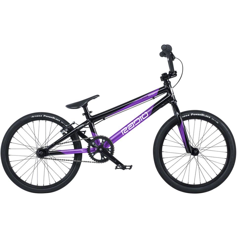 Scratch & Dent Grade A - Radio Xenon Expert XL Race BMX Bike - Black/Metallic Purple