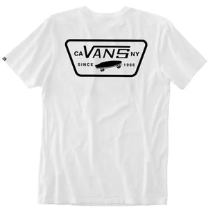 Vans Full Patch T-Shirt - White/Black