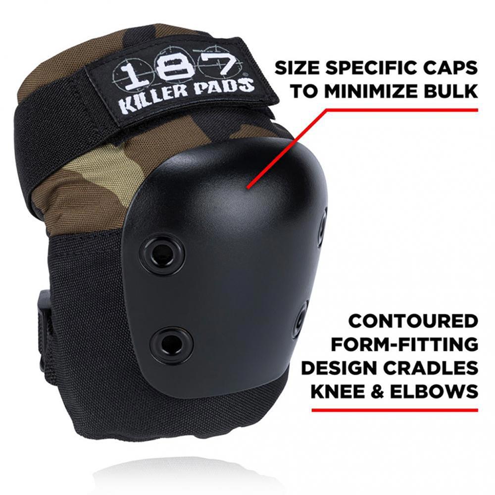 187 Killer Pads Combo Pack Knee and Elbow - Camo