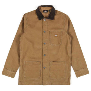 Dickies Duck Canvas Summer Chore Coat - Brown Duck