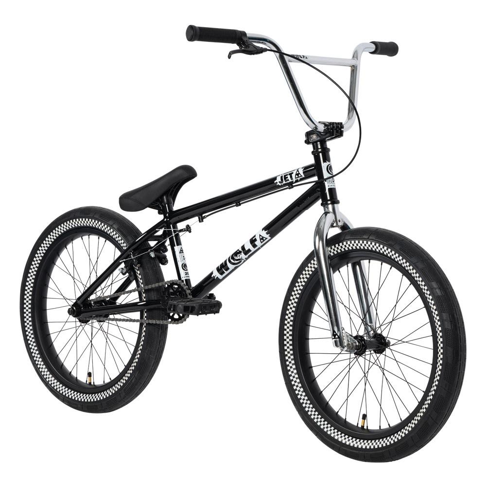 Scratch & Dent Grade B - Jet BMX Wolf BMX Bike - Black Chrome