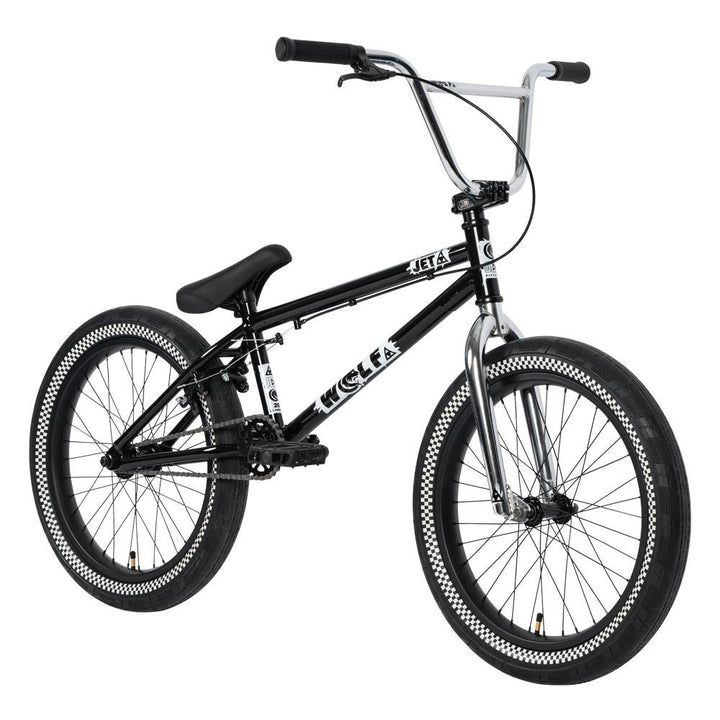Scratch & Dent Grade B - Jet BMX Wolf BMX Bike - Black Chrome