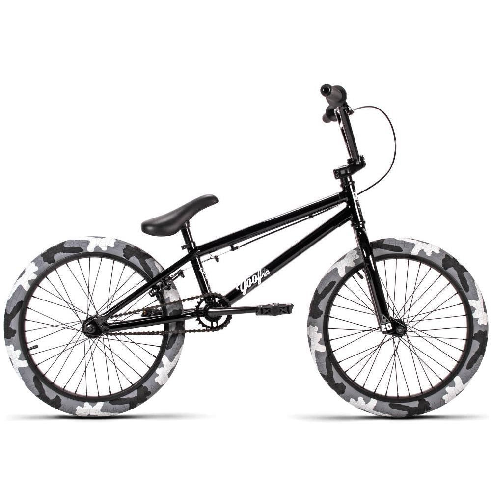 Scratch & Dent Grade A - Jet  Yoof 20" BMX Bike -  Black  Grey Camo