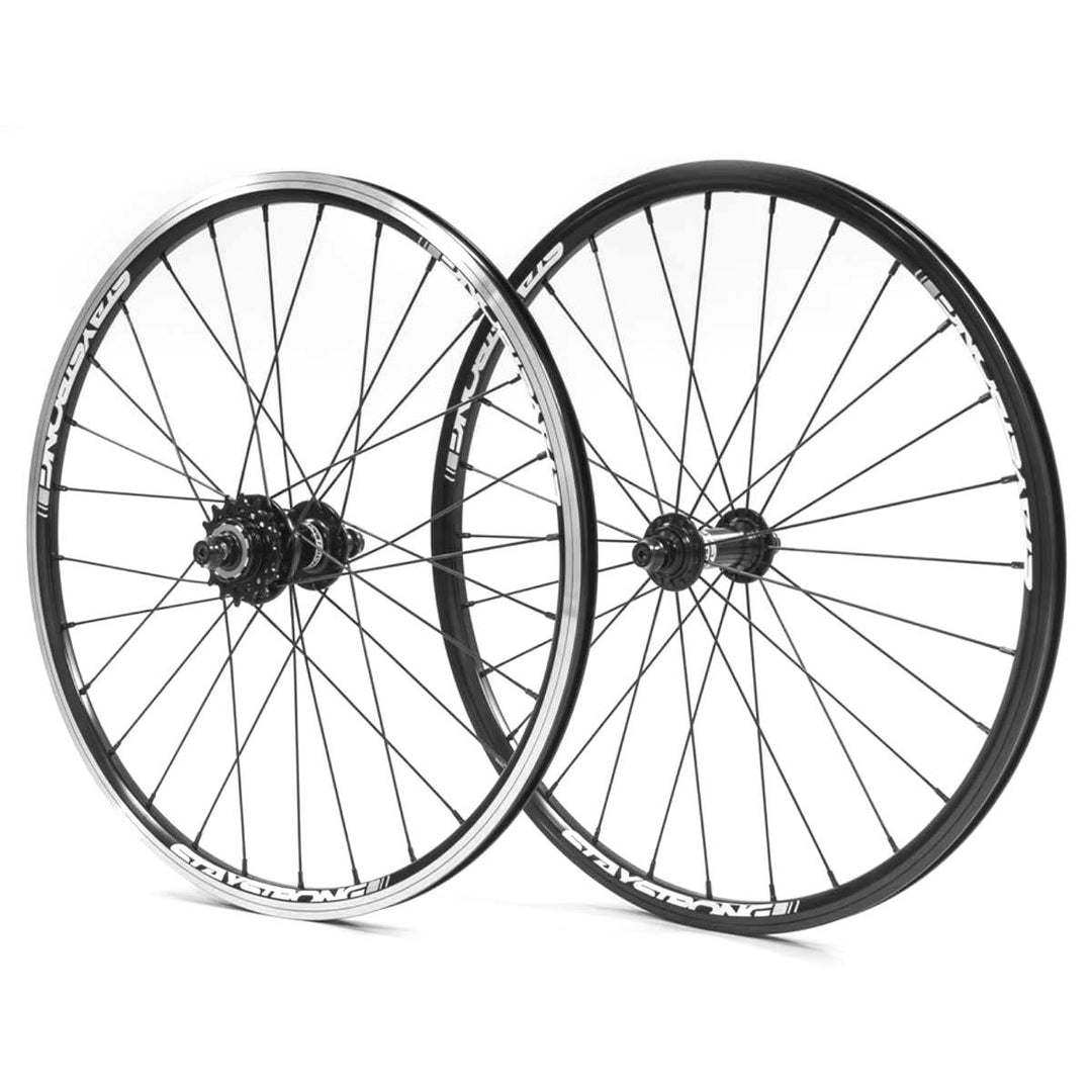 Stay Strong Reactiv 2 20" Race Wheelset - Black/ 1.1/8"