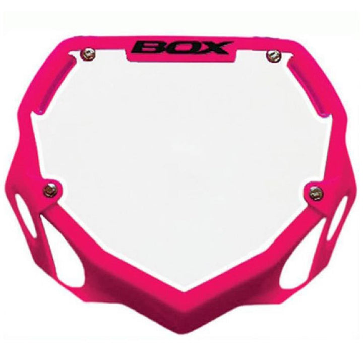 Box Two Race Number Plate