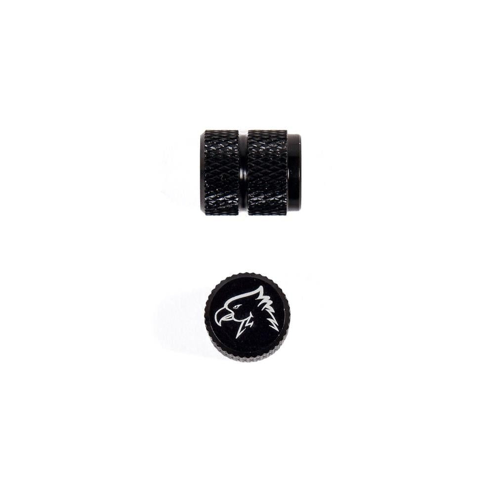 2 Alloy Bullet Valve Caps For MTB, Road, BMX Bikes - Schrader SV Style, American Made