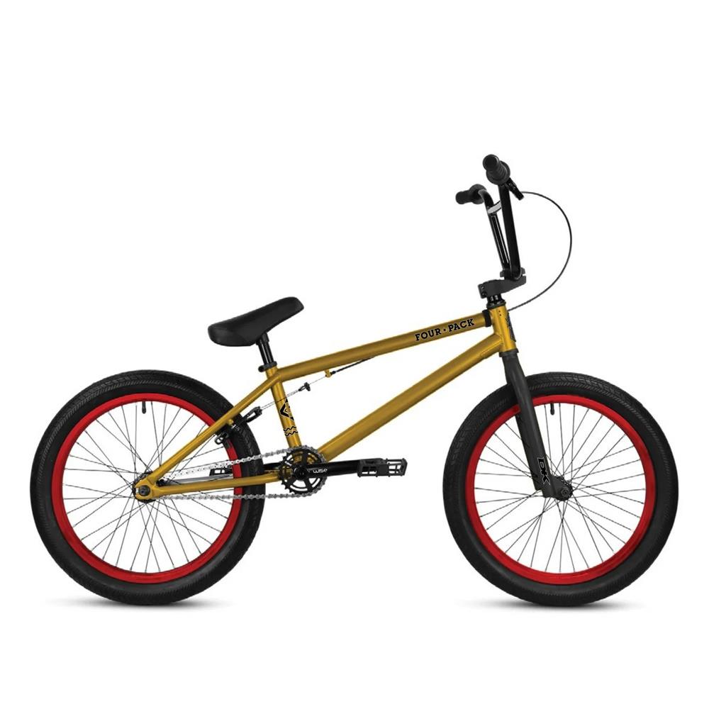 Scratch & Dent Grade A - DK Four Pack 20" BMX Bike - Gold/Red