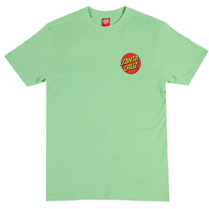 Santa Cruz Classic Dot Chest T-Shirt - Apple Mint