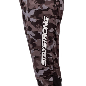 Stay Strong Junior Pantalones de carreras V3 - CAMO GRIS