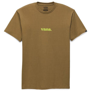 Vans Lower Corecase T-shirt - Kangaroo/Shadow Lime