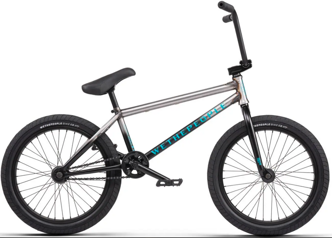 Scratch & Dent Grade A - Wethepeople Justice BMX Bike - Black/Raw Fade/ 20.75"