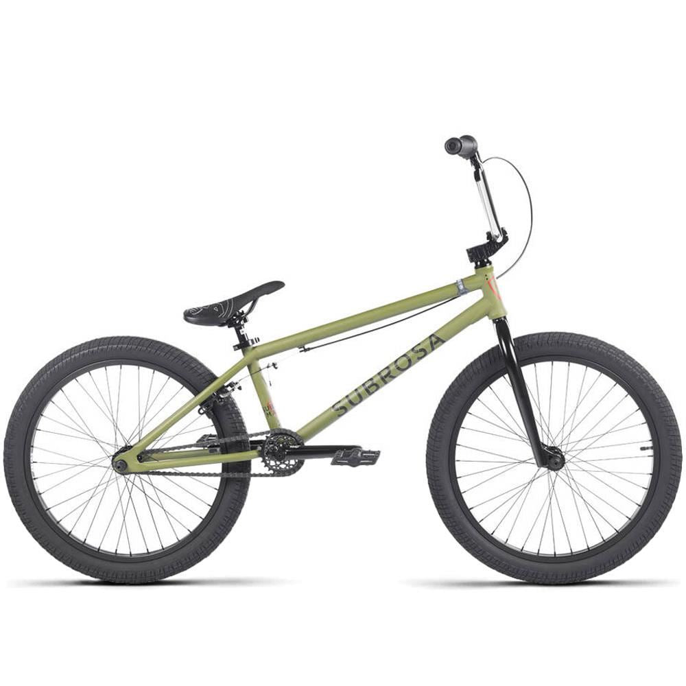 Scratch & Dent Grade B - Subrosa Malum 22" BMX Bike - Army Green