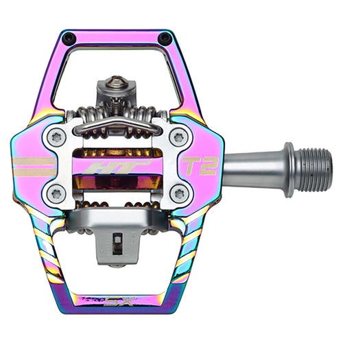 Pédales Plateforme Sans Clip T1SX BMX Supercross - Vert - Aluminium - Occasion En Bon État - Pour BMX Et VTT