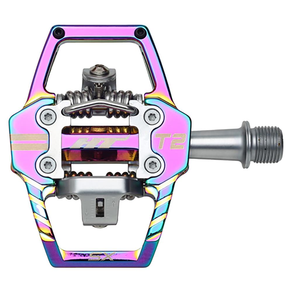 lightest clipless pedals HT T2-SX Clipless Pedals