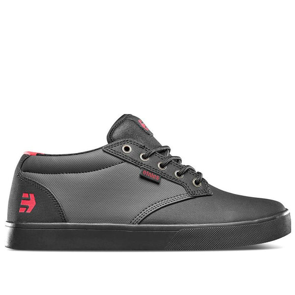 Etnies Jameson Mid Crank Dark Grey Black Red Source BMX