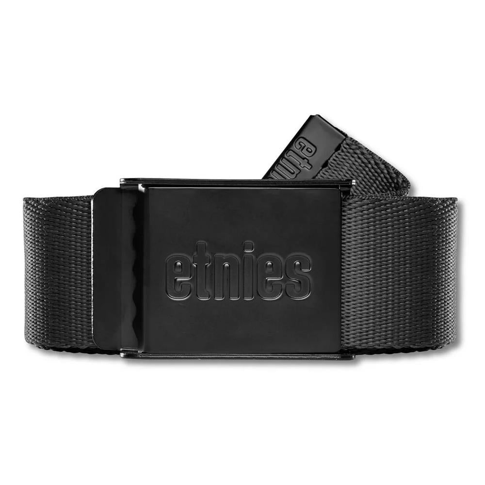Etnies Wordmark Belt - Black/Black