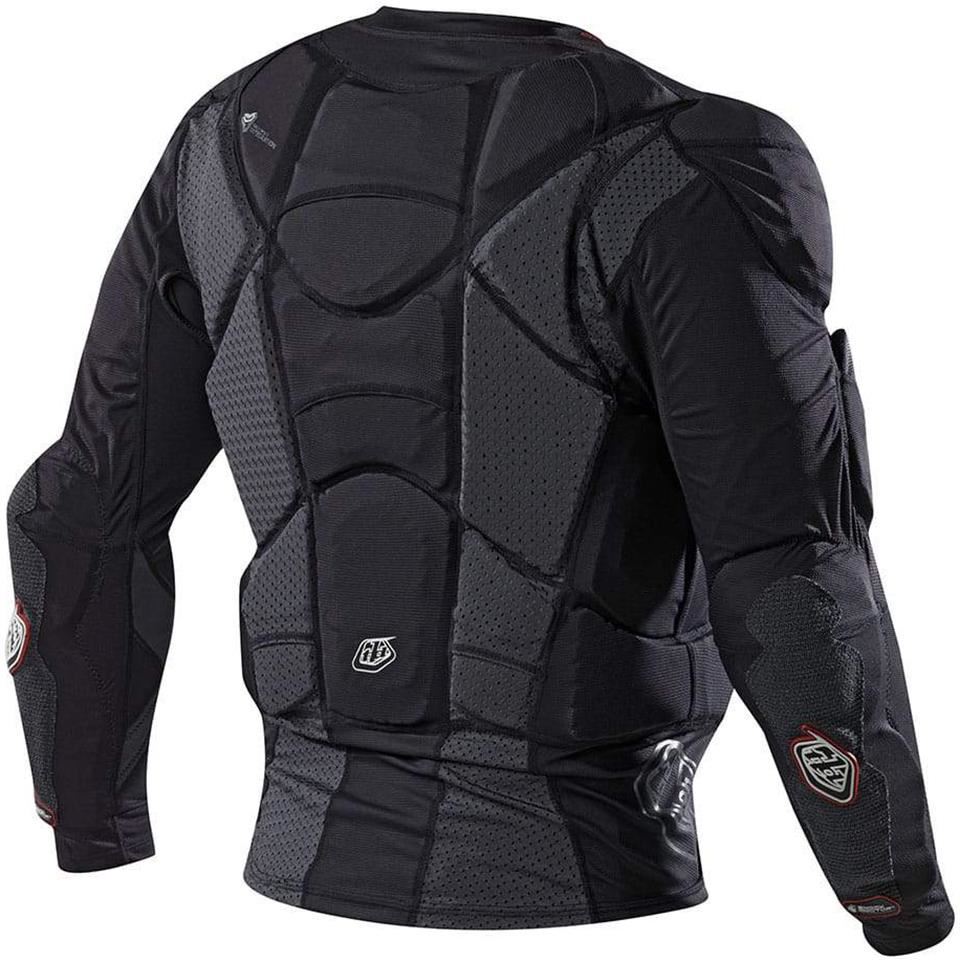 Troy Lee Designs Youth 7855 Upper Protection Long Sleeve Race Shirt - Black