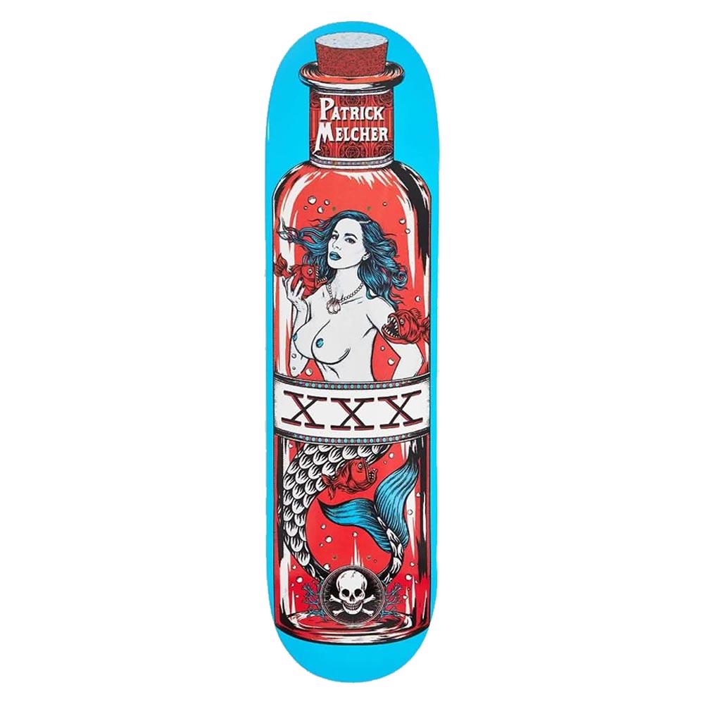 Death Skateboard Deck - Melcher Mermaid Blue 8.25"