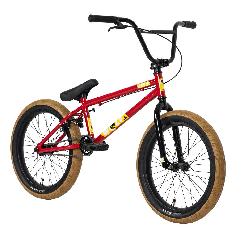 Scratch & Dent Grade A - Jet BMX Wolf BMX Bike - Red Gum