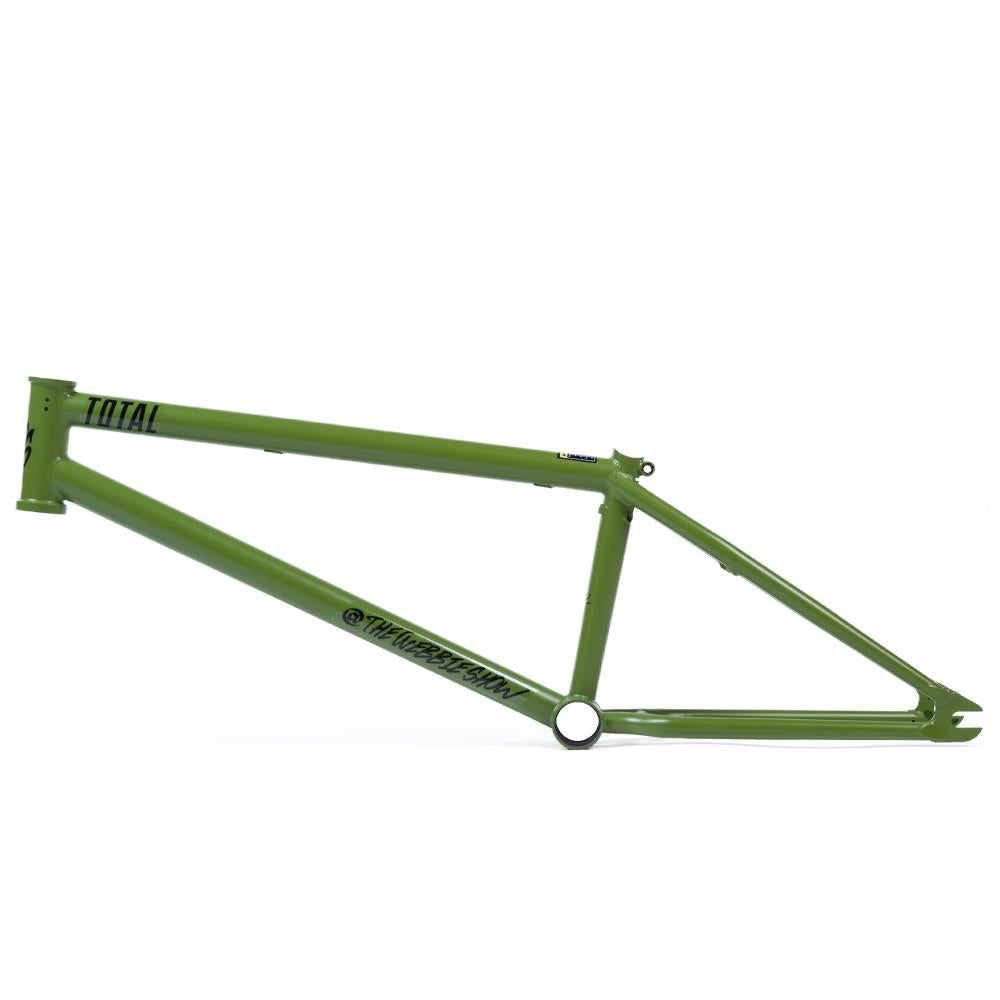 Scratch & Dent Grade A - Total BMX TWS Pro Frame - Matt Army Green / 20.6"