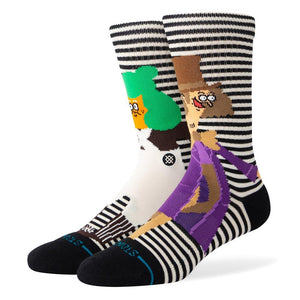 Stance Oompa Loompa Calcetines - Negro/Blanco - grande