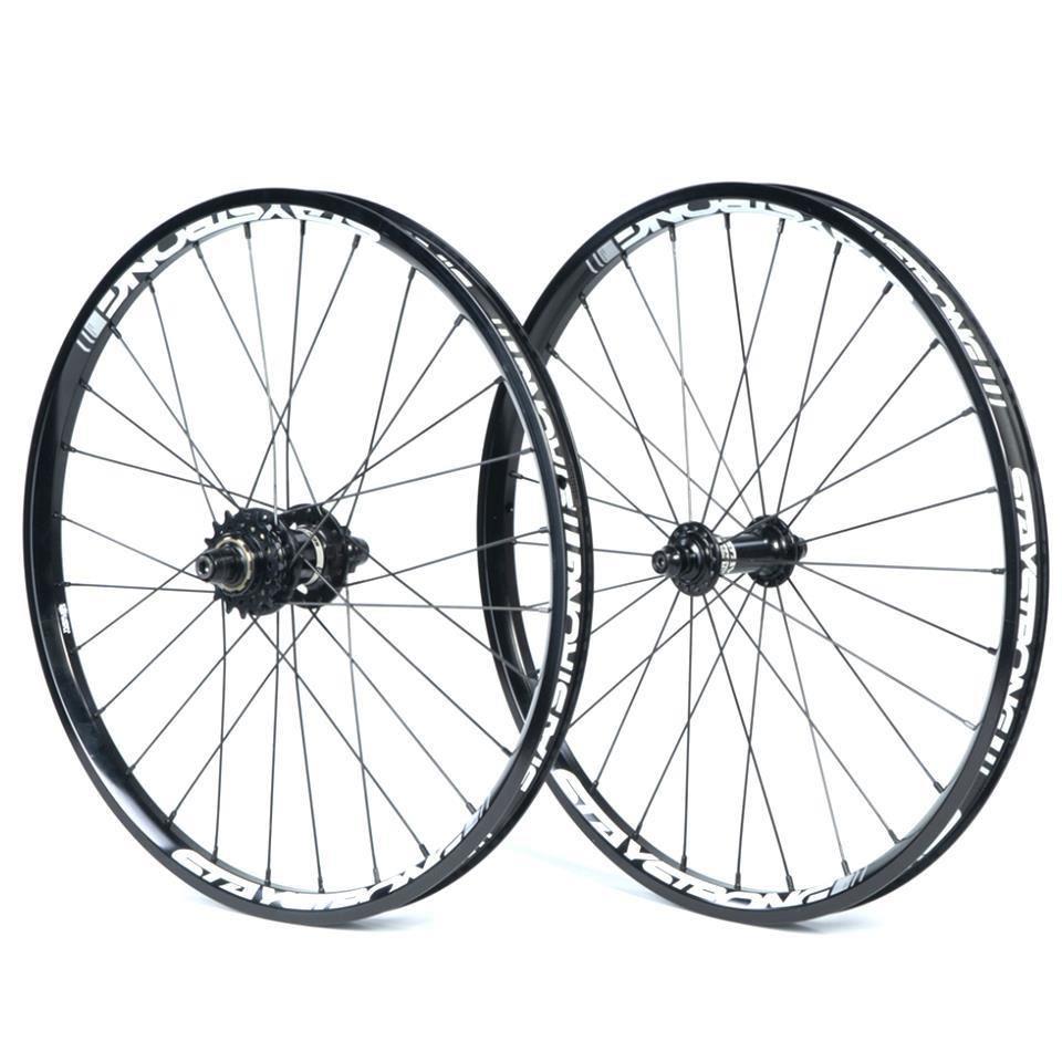 Stay Strong Reactiv 2 20" Race Wheelset - Black/ 24x1.75"