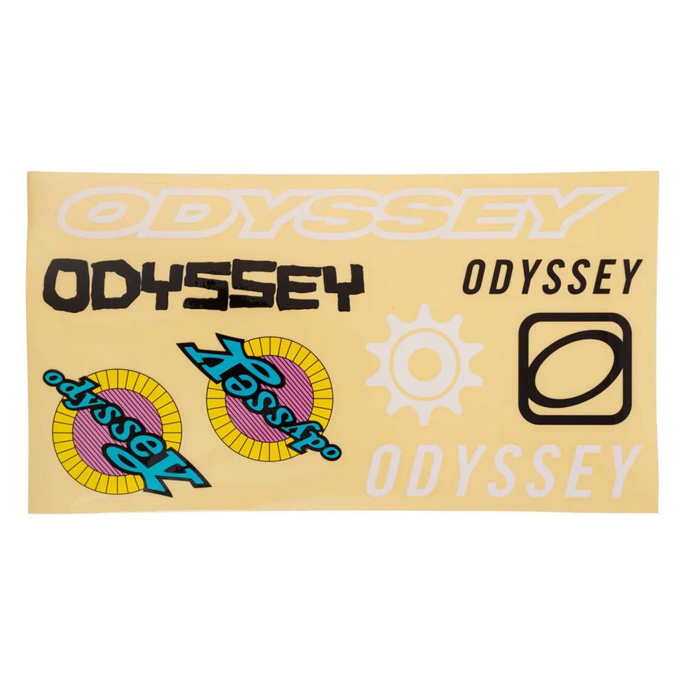 Odyssey Retro Logo Sticker Sheet