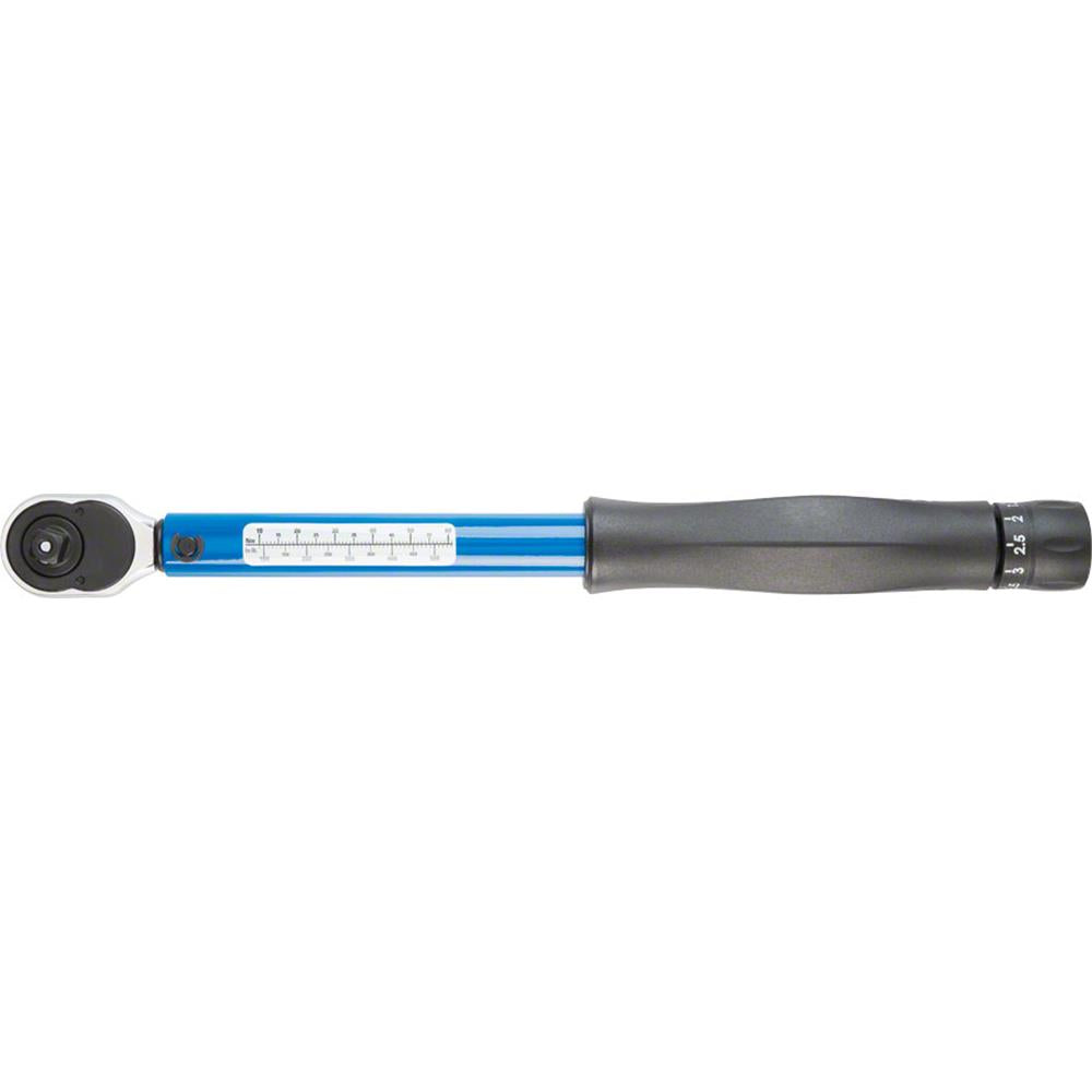 Park Tool TW-6.2 3/8" Ratcheting Click-Type Torque Wrench, 10-60 Nm Range