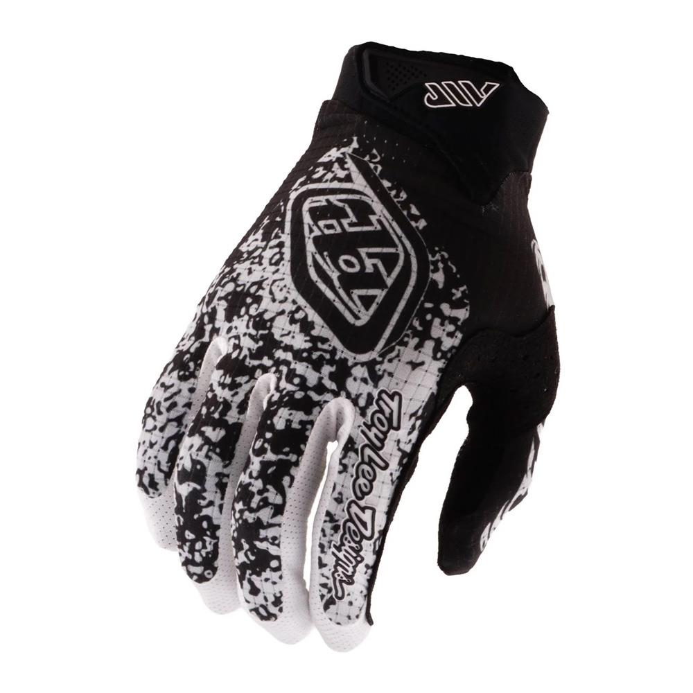 Troy Lee Air BMX Race Gloves - Sever Black/White