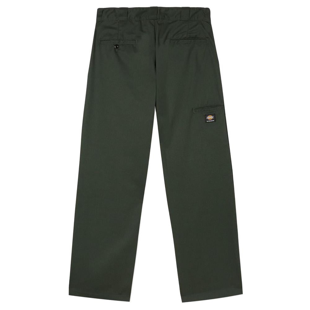 Dickies Pantaloni a doppio ginocchio della valle Grande - Green d'olia