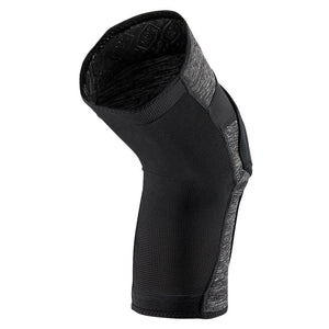 100% Ridecamp Knee Pads - Heather Grey/Black