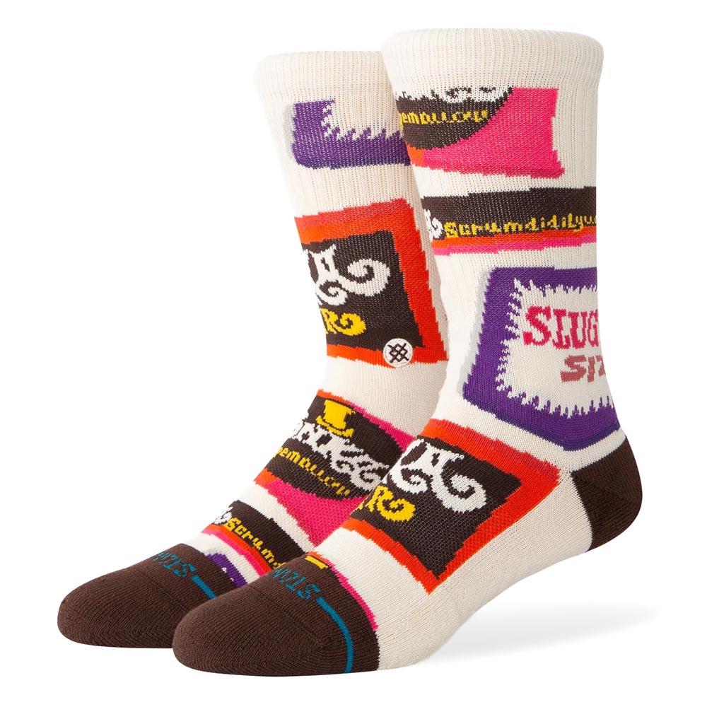 Stance Wonka Bar Socks - Brown - Large