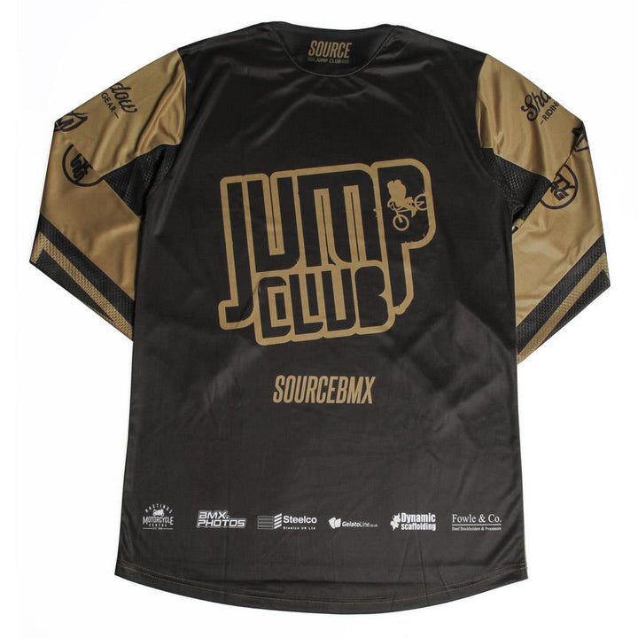 Jump Club 2026 Youth Race Jersey - Gold/Black