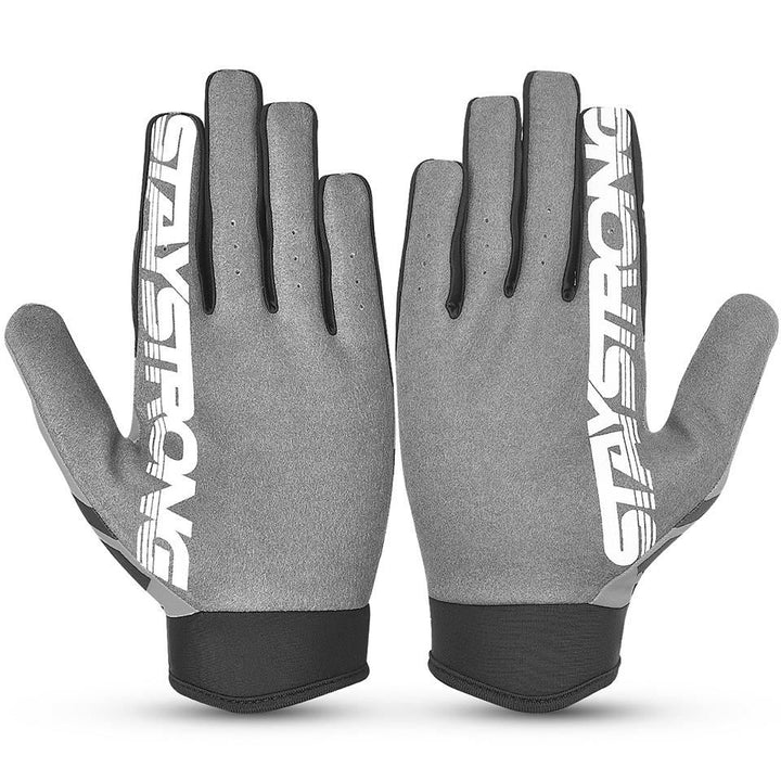 Stay Strong Chev Stripe Gloves - Cocoa