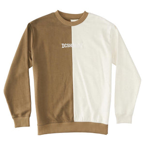 DC -Basis -Crew -Sweatshirt - Kapern/Hafer Heather