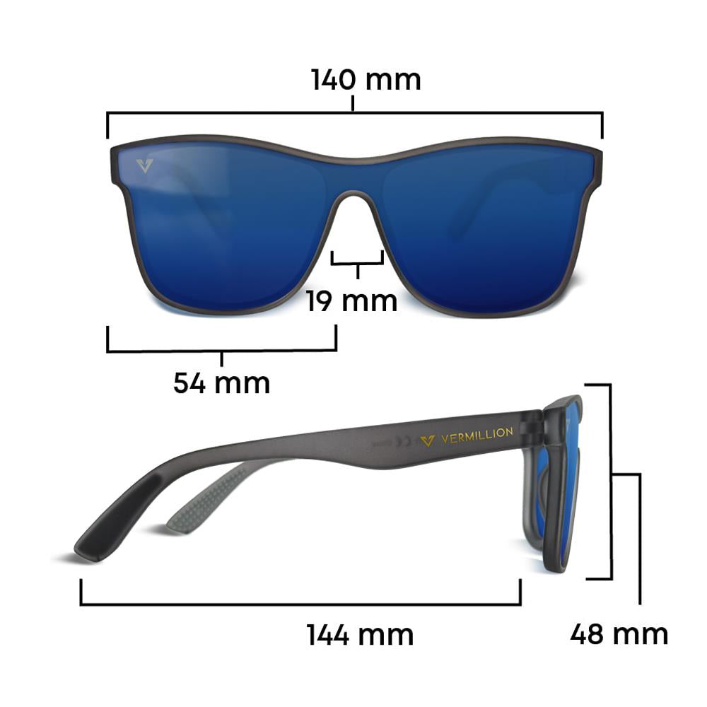 Vermillion Mystic Sunglasses - Joe Jarvis Signature - Grey/Blue