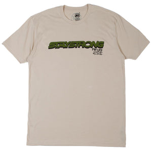 Stay Strong Freestyle Youth T-Shirt - Soft Cream