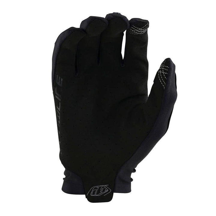 Troy Lee Flowline BMX Race Gloves - Mono Black