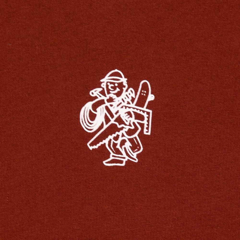 Dickies Scott City Long Sleeve T-Shirt - Fired Brick