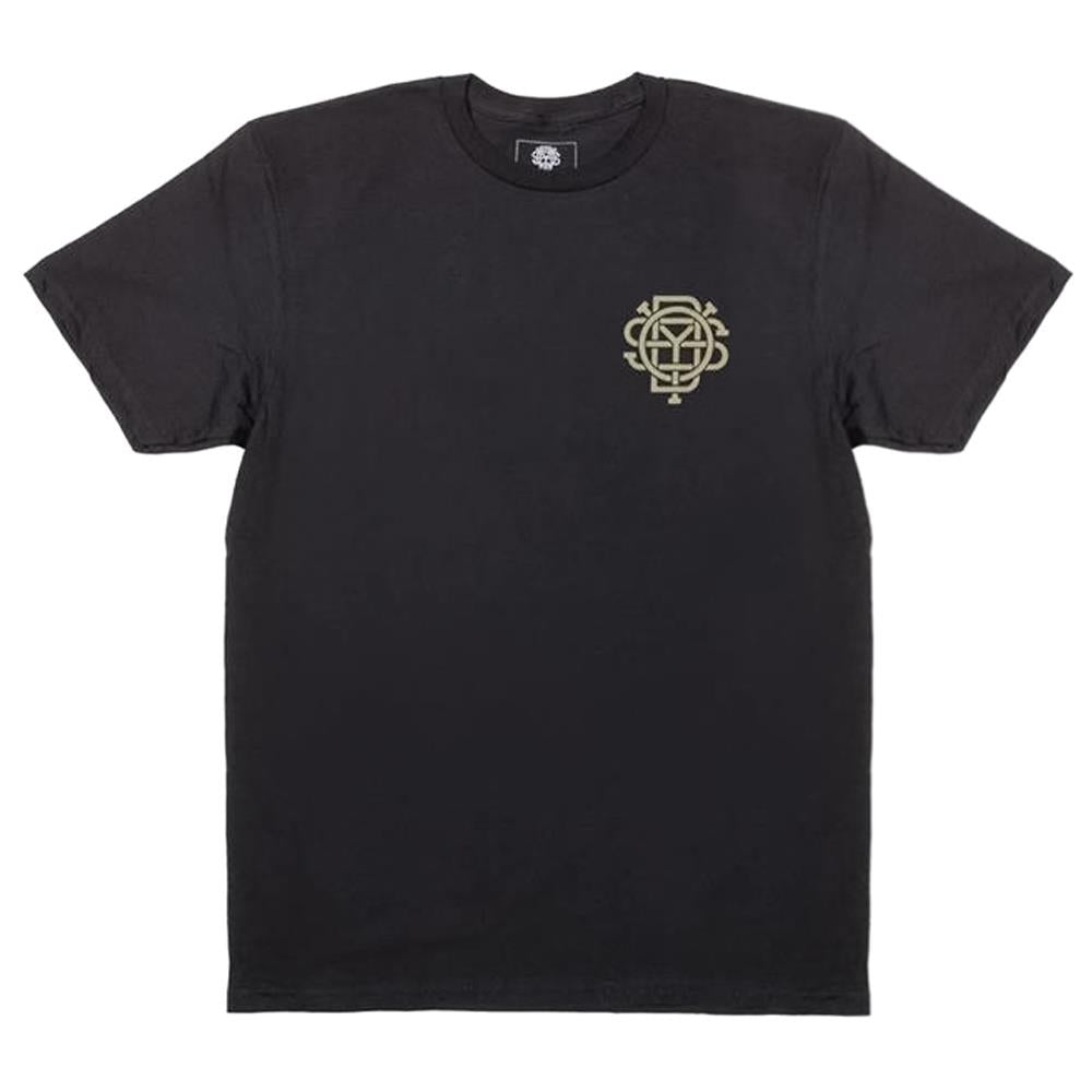 Odyssey Import T-Shirt - Black With Olive Ink