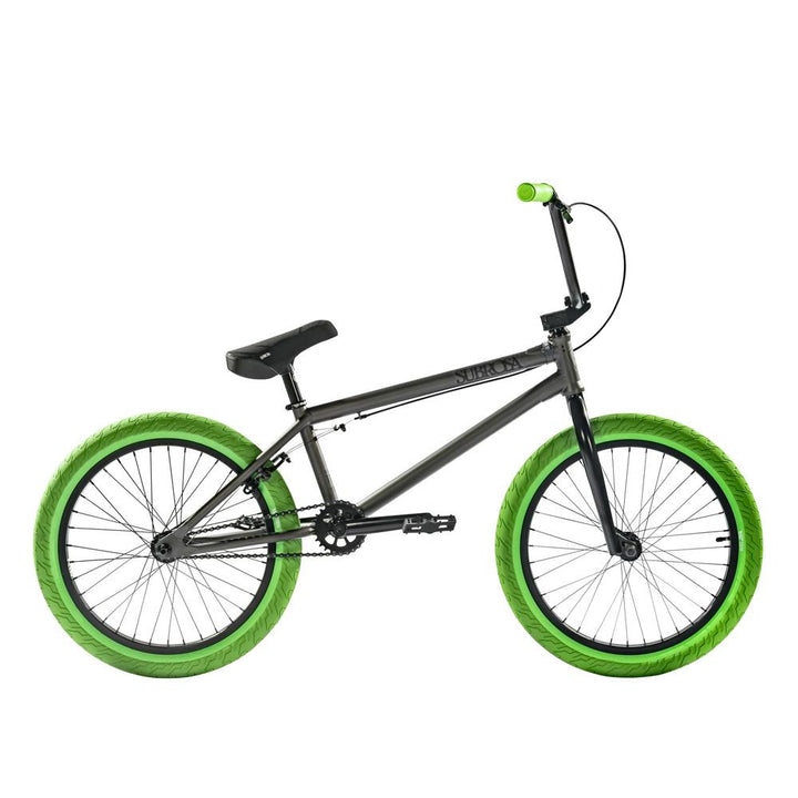 Scratch & Dent Grade B - Subrosa Tiro BMX Bike - Gun Metal Grey/Swamp Green