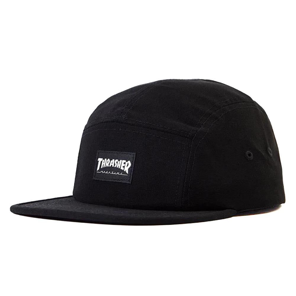 Thrasher 5 Panel Cap - Black