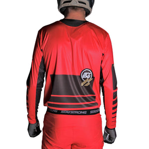 Stay Strong For Life Race Jersey - Red