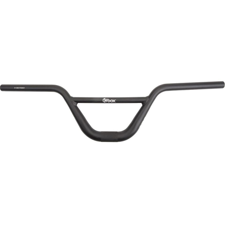 Scratch & Dent Grade A - Box One Alloy Triple Taper Race Handlebar - Black / 6" Rise