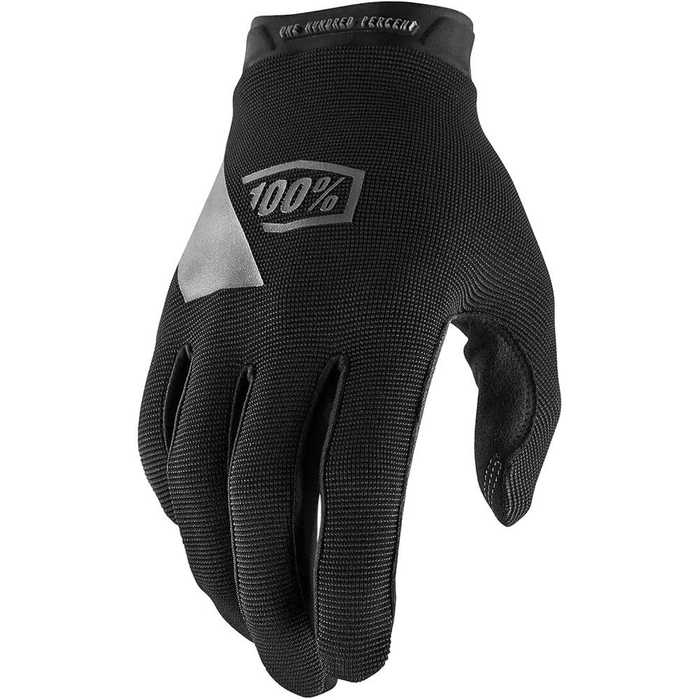 100% Ridecamp Race Gloves - Black/Charcoal