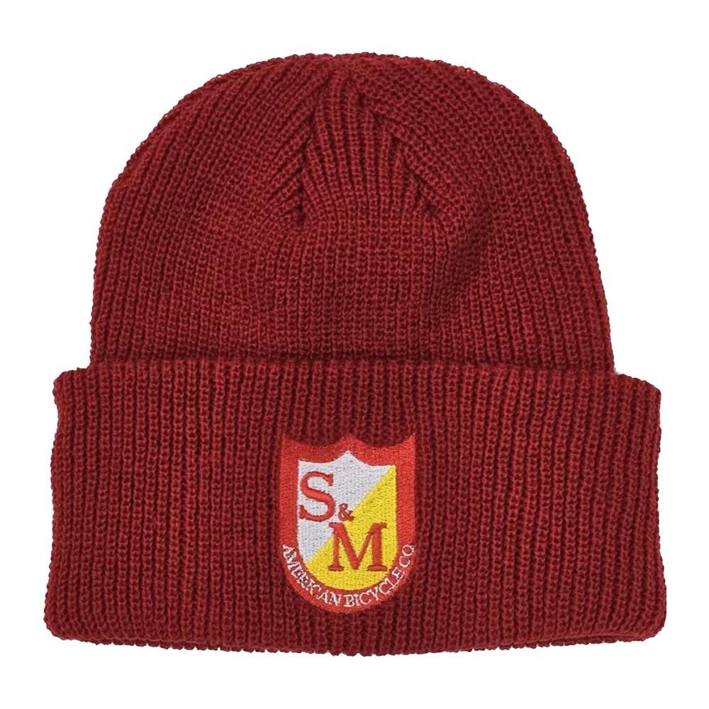 Red Source S&M Ribbed Cuffed Beanie - Red – Source BMX